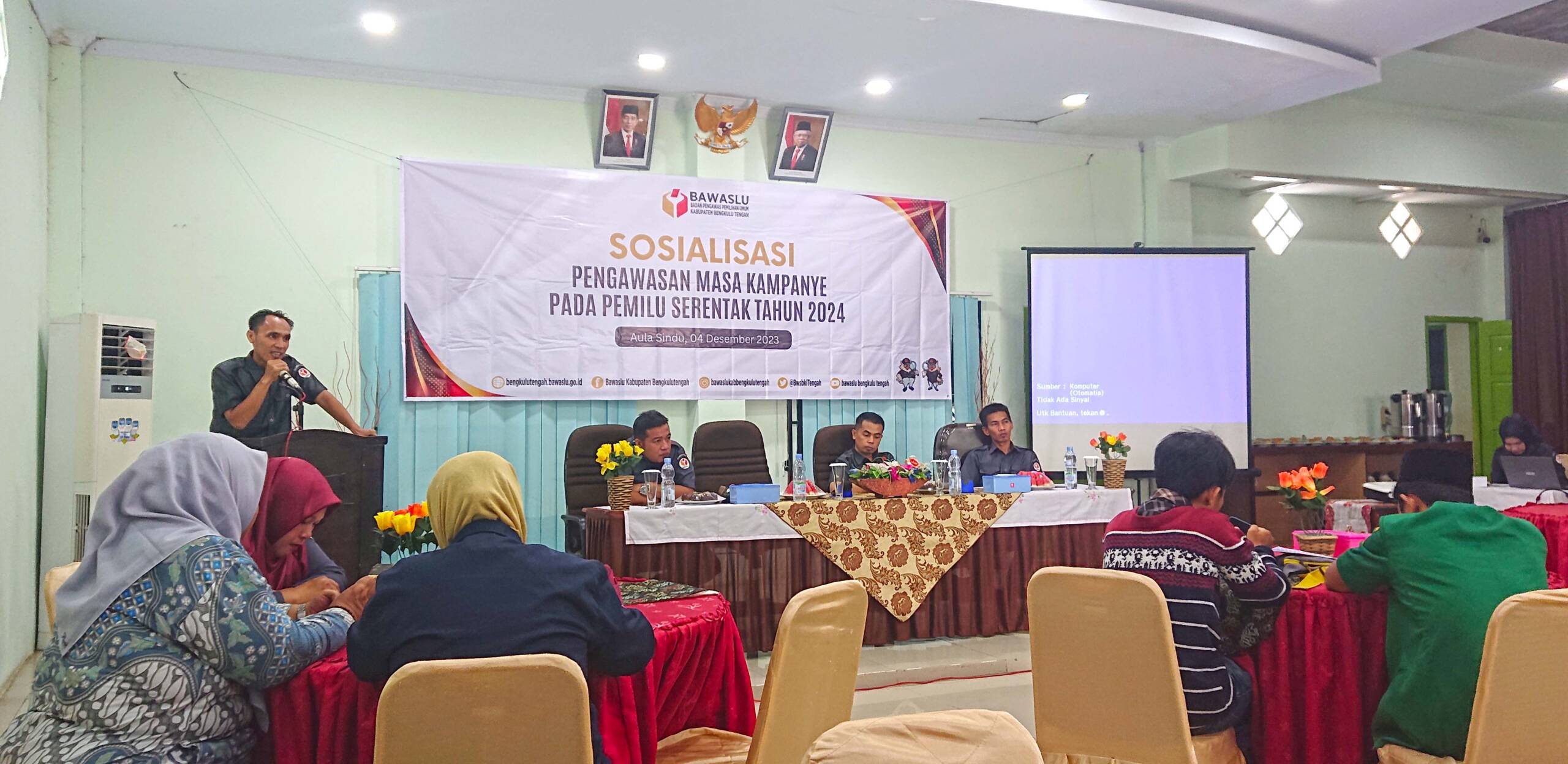 Bawaslu Bengkulu tengah gelar Sosialisasi