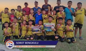 SSB Seleka Raya Dominasi Juara di Liga Persipa Usia Dini Tingkat Provinsi
